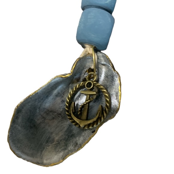 1 - Wine Bottle and Liquor Bottle Charm - Seashell with an Anchor Charm - Picture 7 of 10